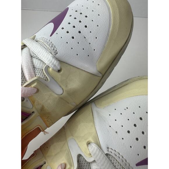 Nike Lunar Ballistec 1.5 Tennis Shoes Men’s Size 11.5 Orange Purple 705285-800 - Picture 7 of 16